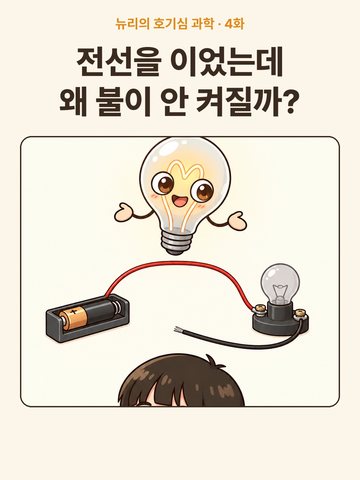 전선을 이었는데 왜 불이 안 켜질까? 커버